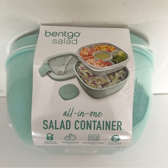 Brand New bento Salad all-in-1 Salad Contain - Picture 2 of 4